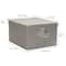 Household Essentials Fabric Storage Bin with Lid, 2ct.